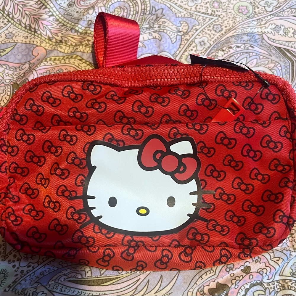 Hello Kitty Red Bag with Iconic Design